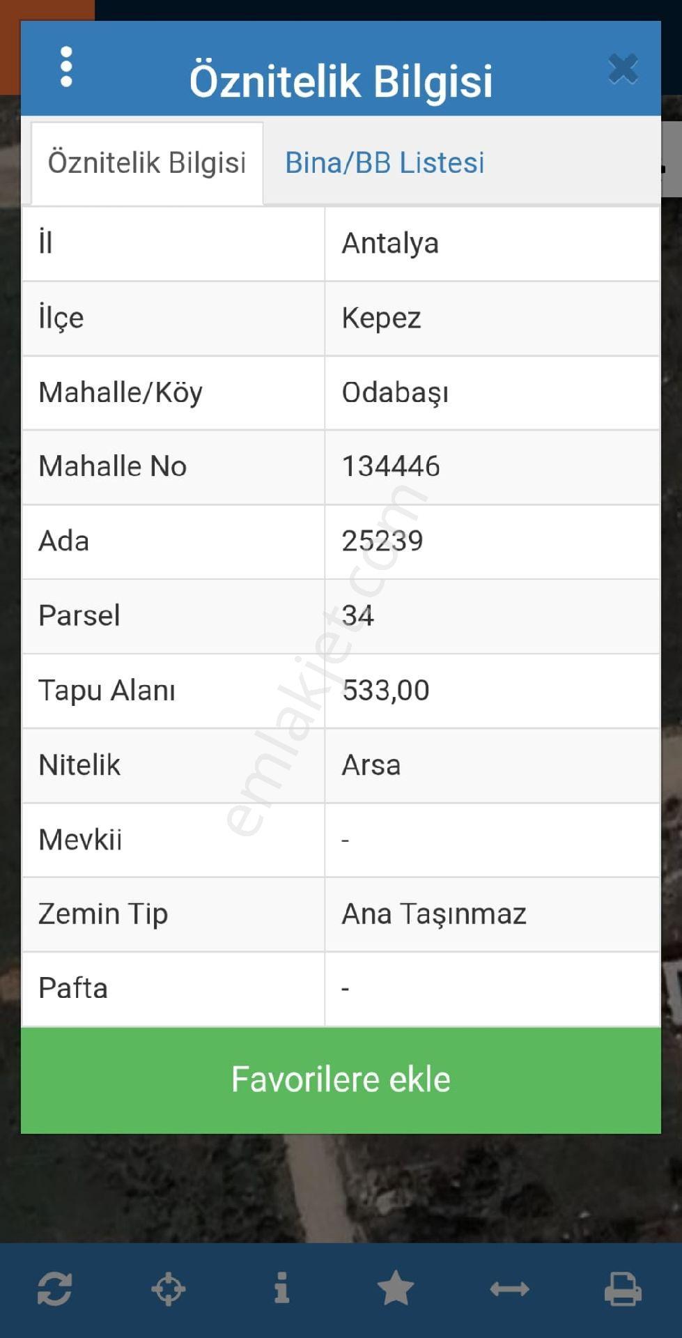 Odabaşında İmarlı 533 M² Satılık Villalık Arsa – Yatırım Fırsatı - Görsel 3