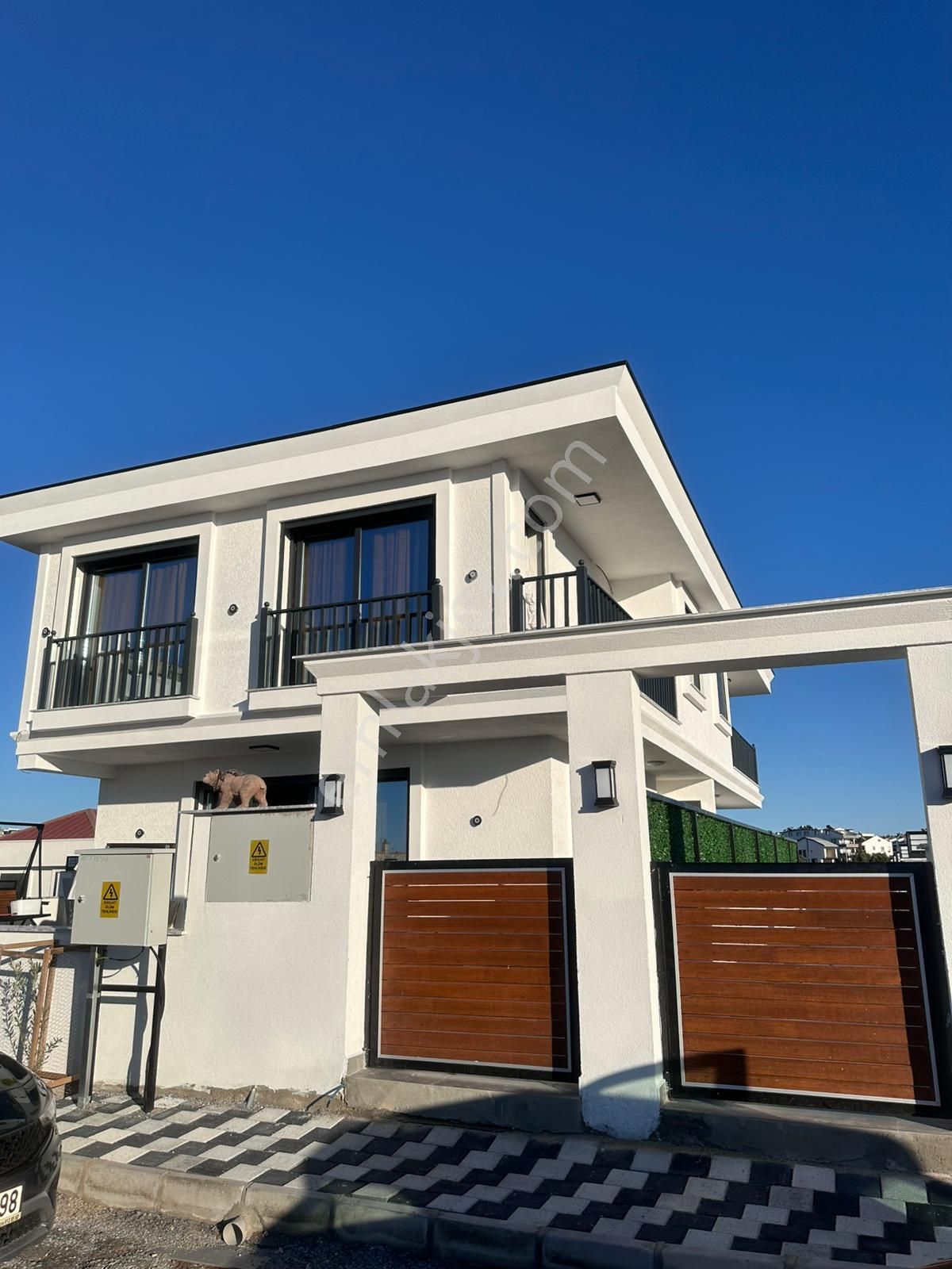 Didim Hisar Mah. 300m2 Arsa İçinde 3+1 Açık Mutfaklı Havuzlu İkiz Birleşik Villamız Satışdadır - Görsel 2