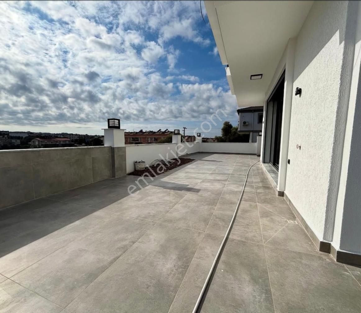 Didim Hisar Mah. 300m2 Arsa İçinde 3+1 Açık Mutfaklı Havuzlu İkiz Birleşik Villamız Satışdadır - Görsel 9