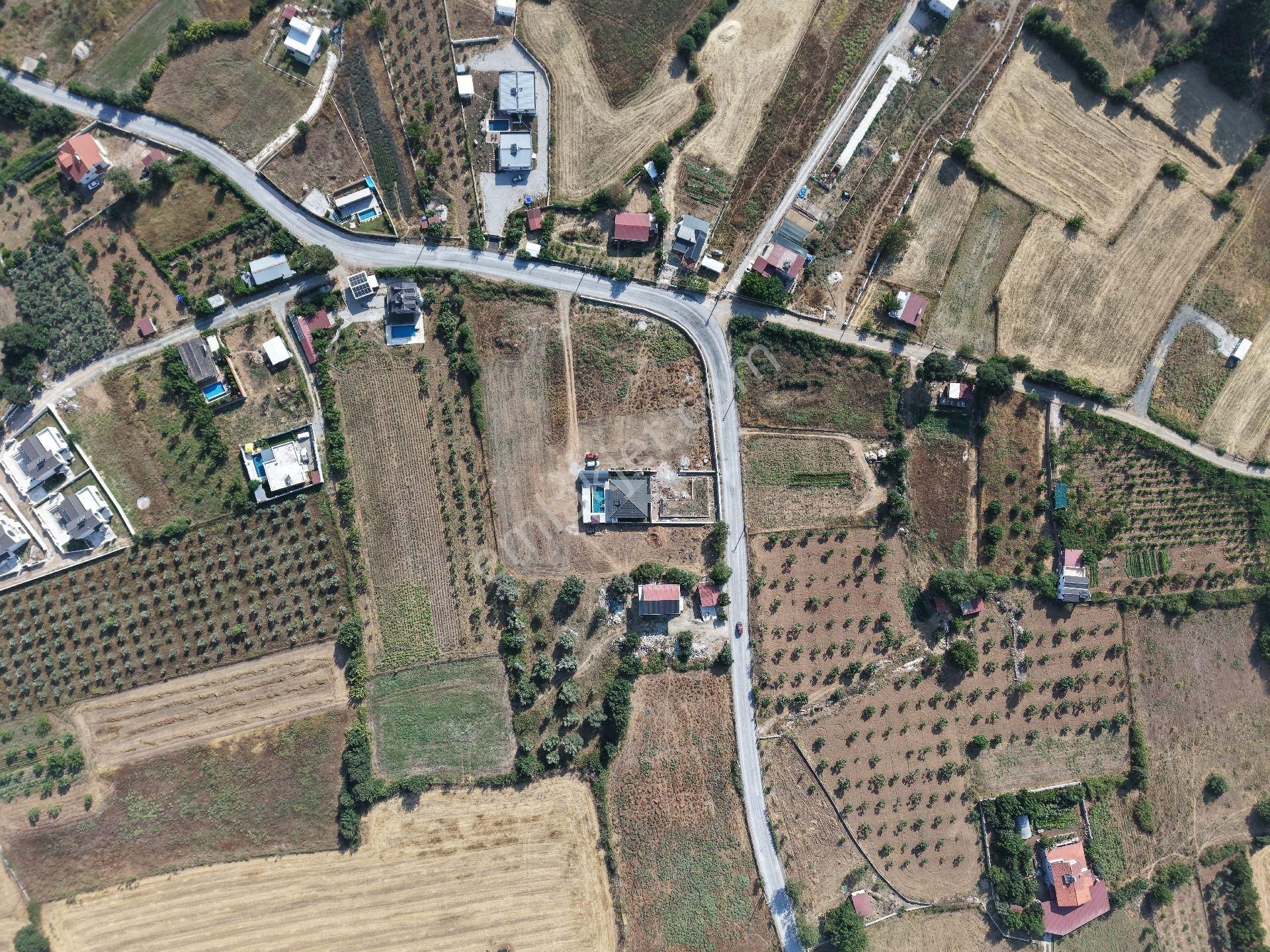 Fethiye İncirköy'de Villalar Bölgesinde Satılık 450m2 Tarla - Görsel 5