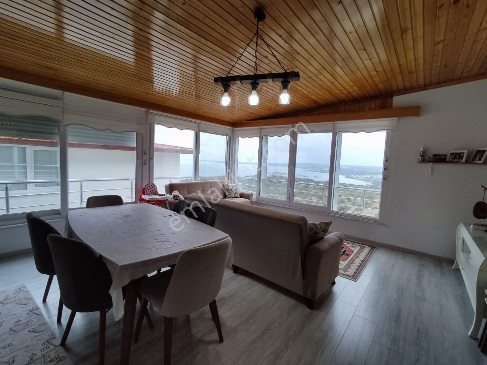 Akbük Te Satılık Full Deniz Manzaralı 4+1 Köşe Dubleks - Görsel 9