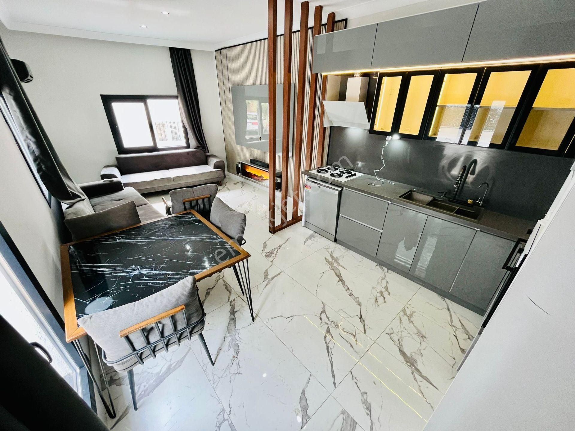 Yükselden Satılık Hayattan Keyif Almak İçin Kızılkeçilide 1+1 Lüx Villa - Görsel 22