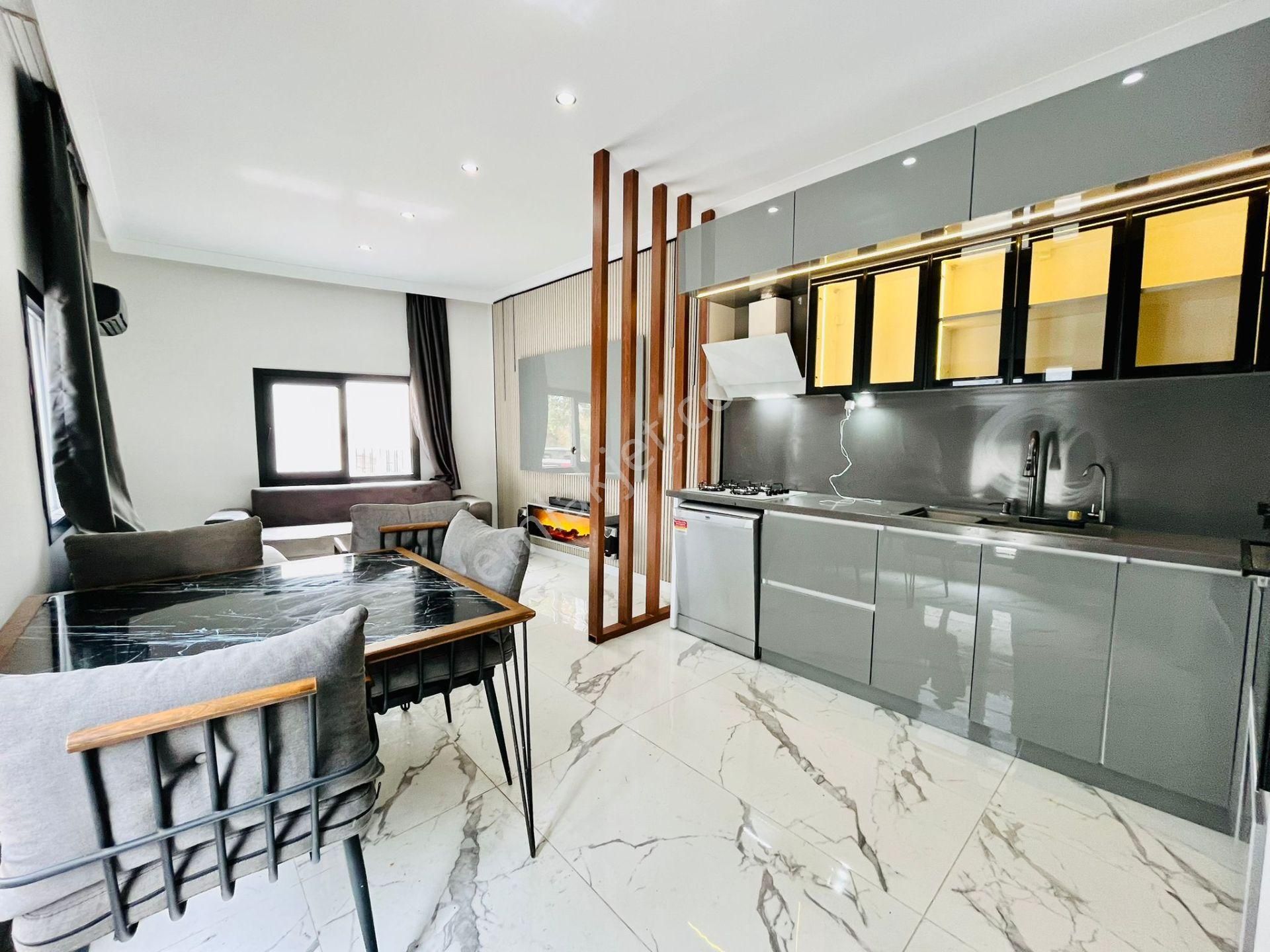 Yükselden Satılık Hayattan Keyif Almak İçin Kızılkeçilide 1+1 Lüx Villa - Görsel 21