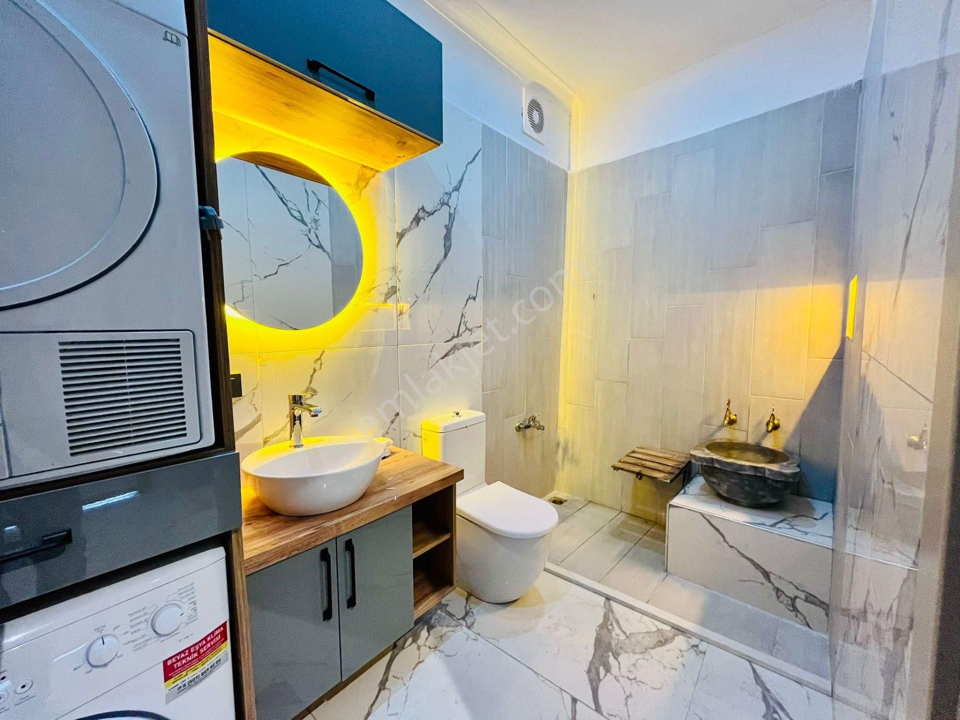 Yükselden Satılık Hayattan Keyif Almak İçin Kızılkeçilide 1+1 Lüx Villa - Görsel 15