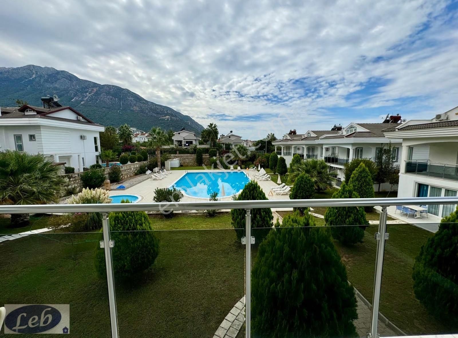 Fethiye Ovacık'ta Site İçinde Tripleks Satılık 3+1 Villa - Görsel 12