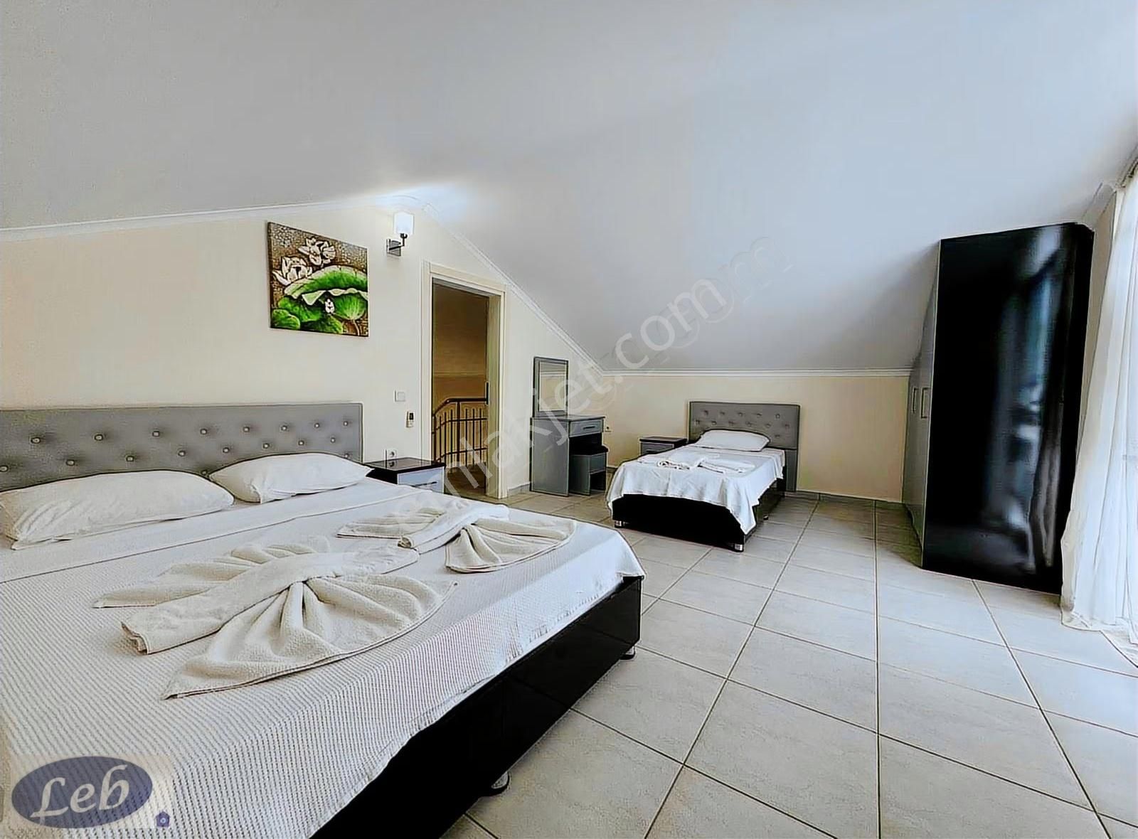 Fethiye Ovacık'ta Site İçinde Tripleks Satılık 3+1 Villa - Görsel 5