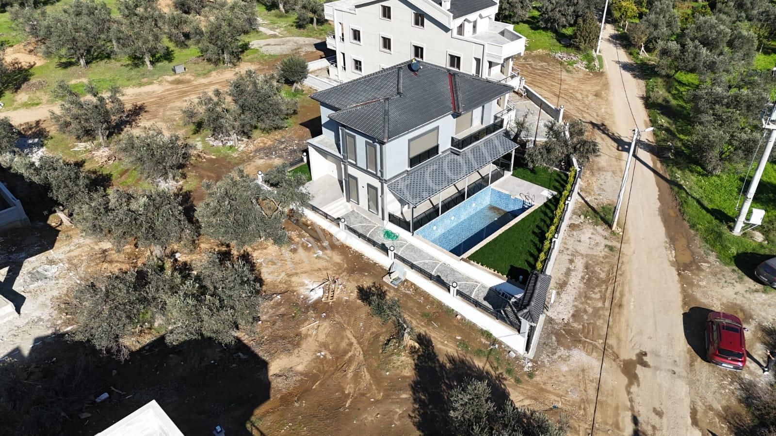 Irmaksudan Gürede Havuzlu 400m2 Arsa Tam Mustakil 4+1 Lüks Villa - Görsel 24