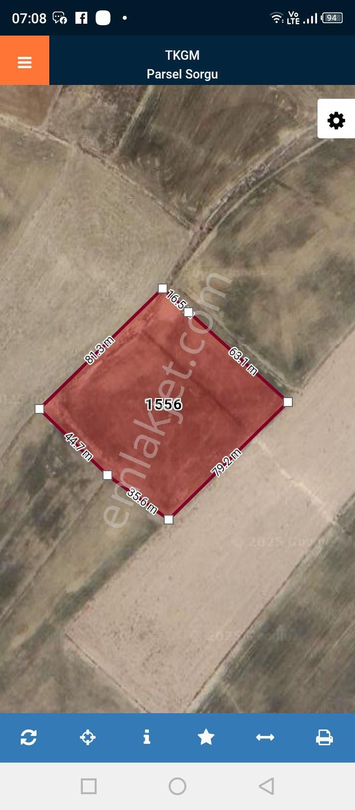 Afyonkarahisar Sultandağı Yenikarabag Köyü 0 / 1556 / 6400 M2tarla - Görsel 4