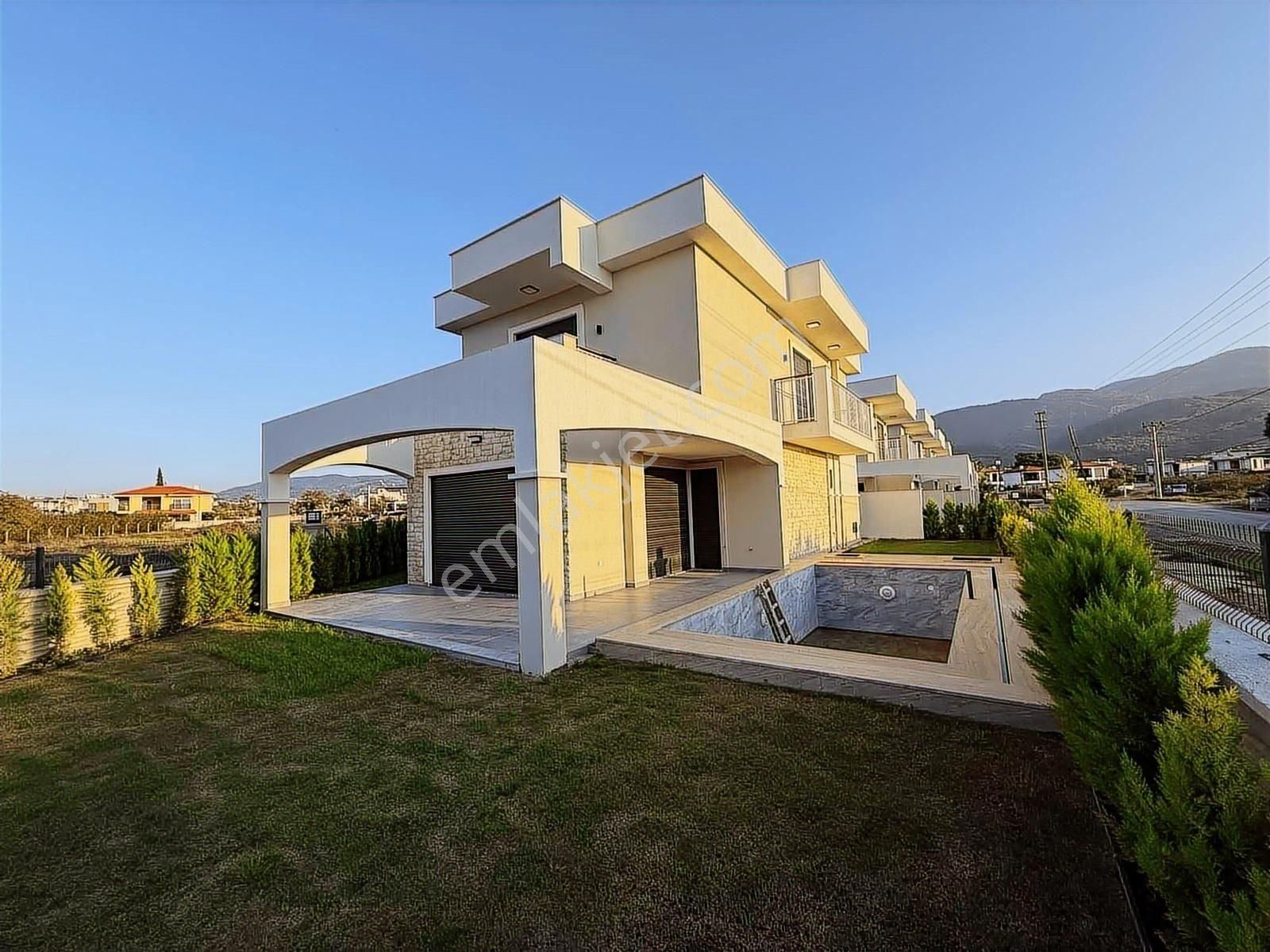 Kuşadası Davutlarda Satılık Özel Havuzlu Tek Müstakil 4+1 Villa - Görsel 19
