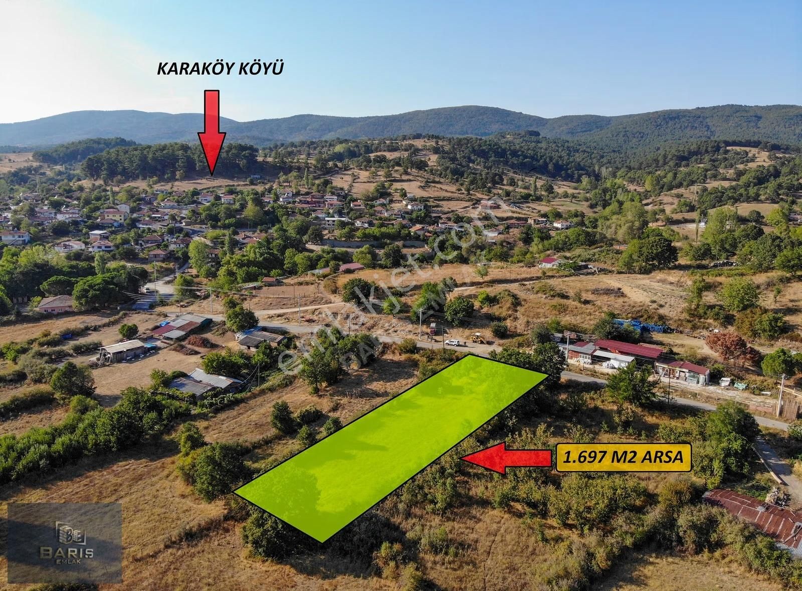 Çanakkale Bayramiç Karaköy'de Asfalt Cepheli İmarlı Büyük Arsa - Görsel 28