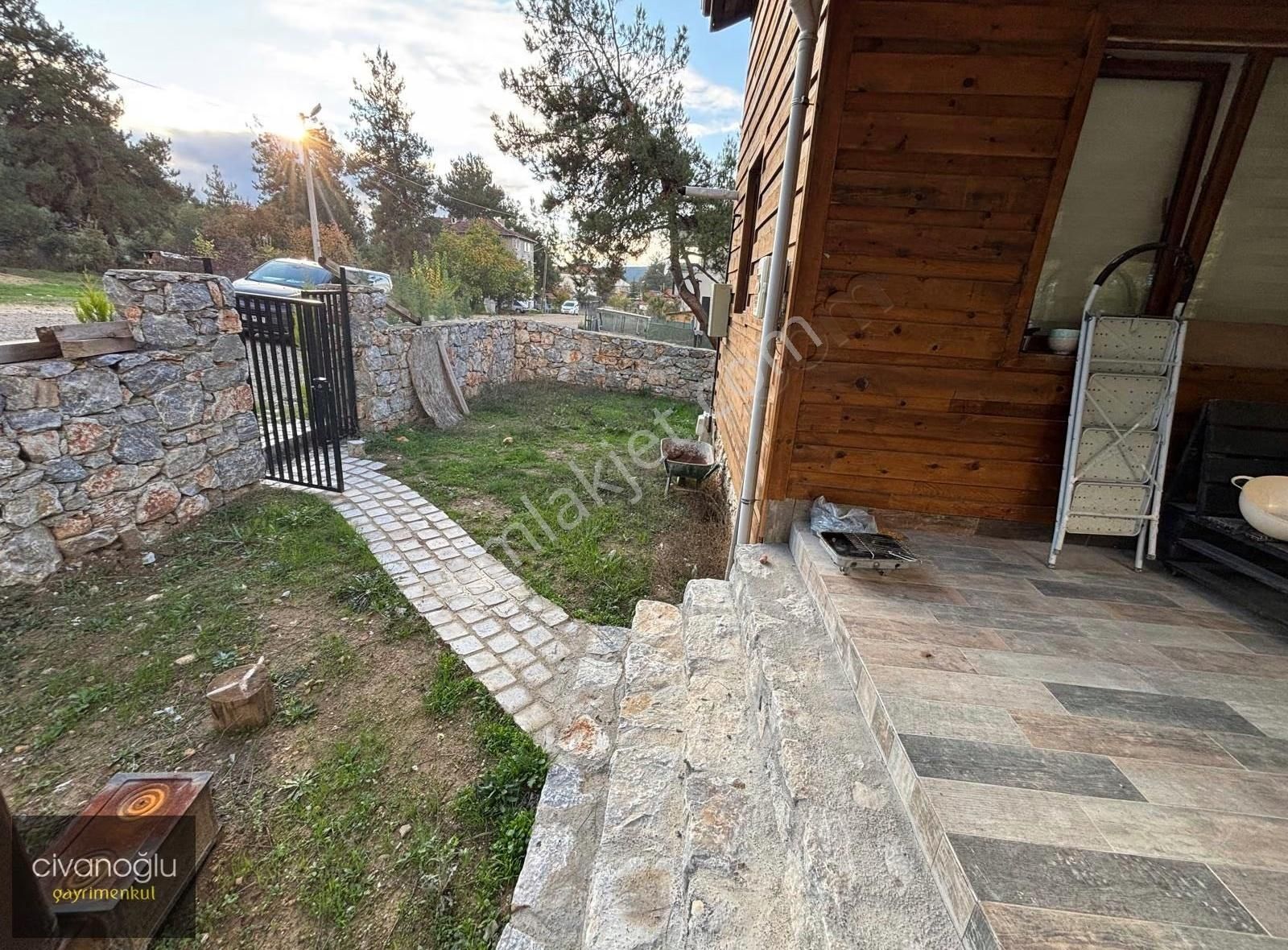 Bursa Orhaneli 'nde Doğalgaz Yerden Isıtmalı Ahşap Villa - Görsel 3