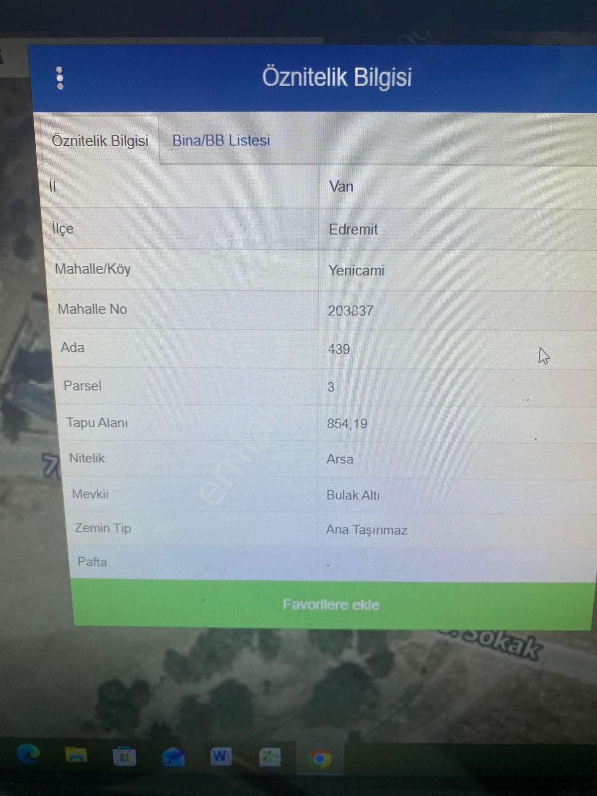 Edremit'te Yeni Cami Mahallesinde Satılık 854 M2 Arsa - Görsel 2
