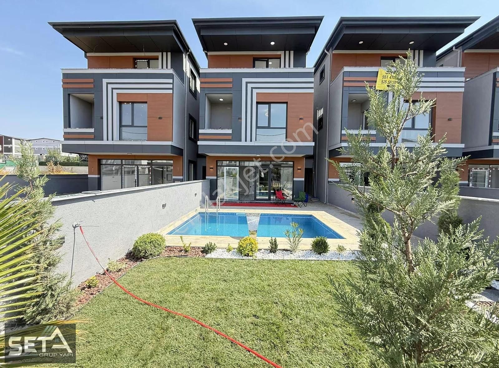 ▃▅▇seta Grup▇▅▃ Özel Mimarisi Şık Tasarım Müstakil Havuzlu V. - Görsel 4