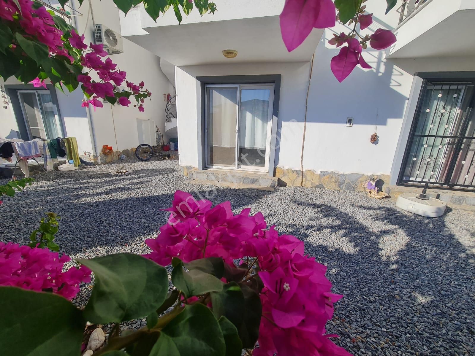 Aydın Akbük'te Satılık Havuzlu Site İçerisinde Müstakil Gibi Bahçe Katı 1+1 Eşyasız Daire - Görsel 2