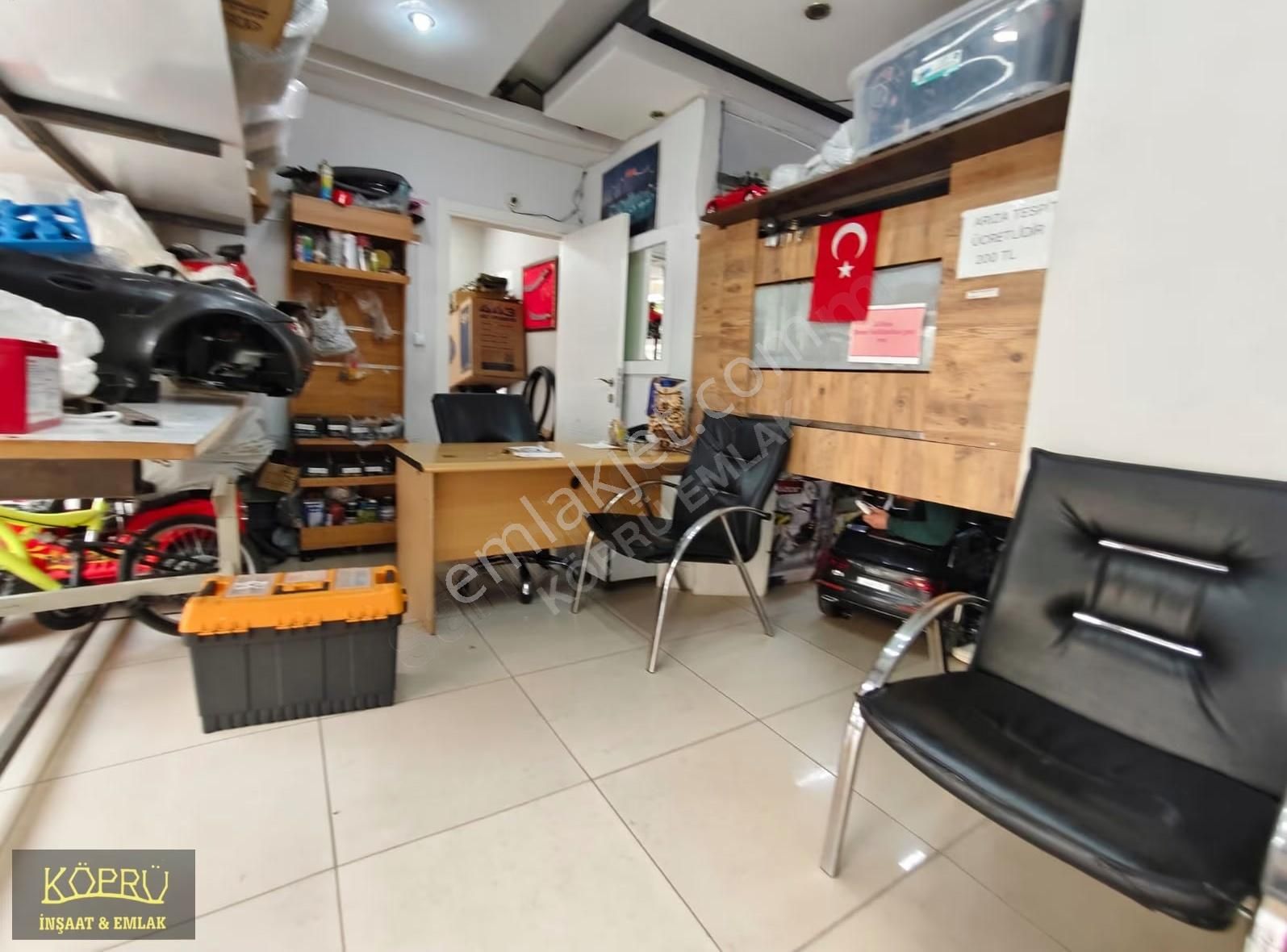 Köprü Emlaktan 75. Yıl Mahallesinde 80m2 Yüksek Giriş Dükkan - Görsel 21