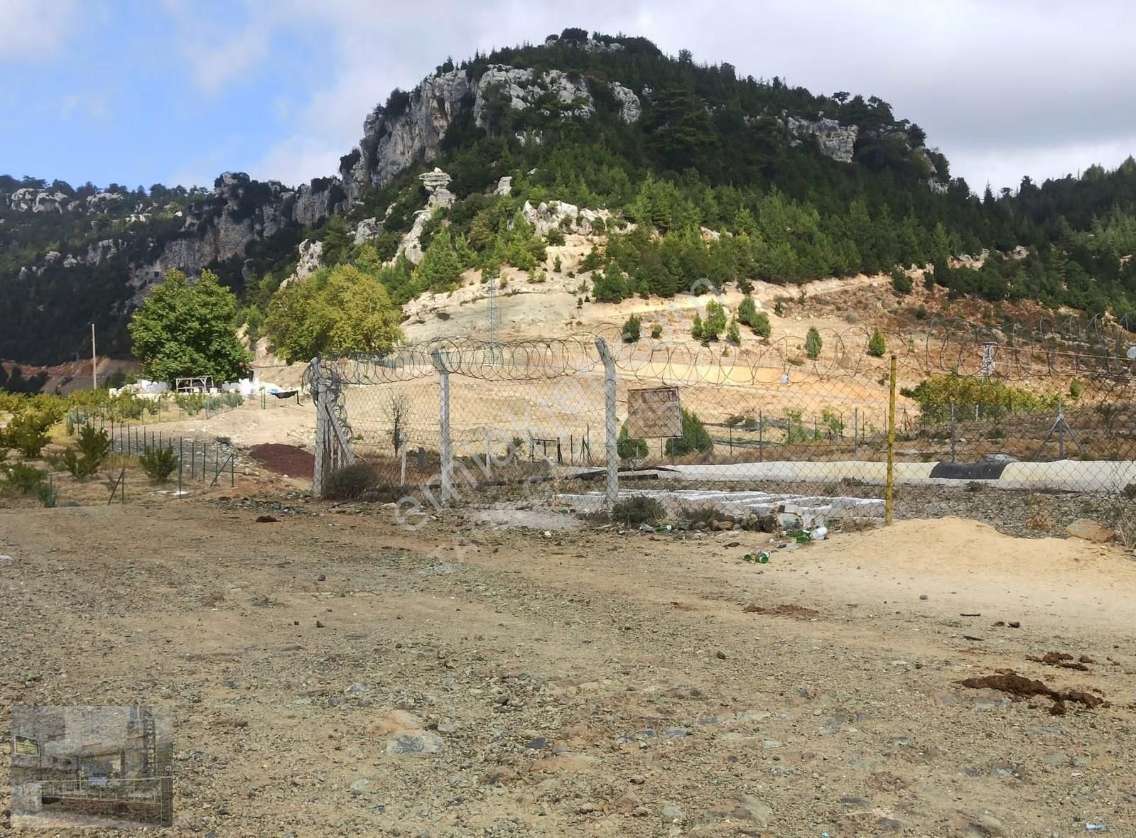 Mükemmel Konumlu Yaylalık 3540m2 Arazi Deniz Ve Mersin Manzaralı - Görsel 5