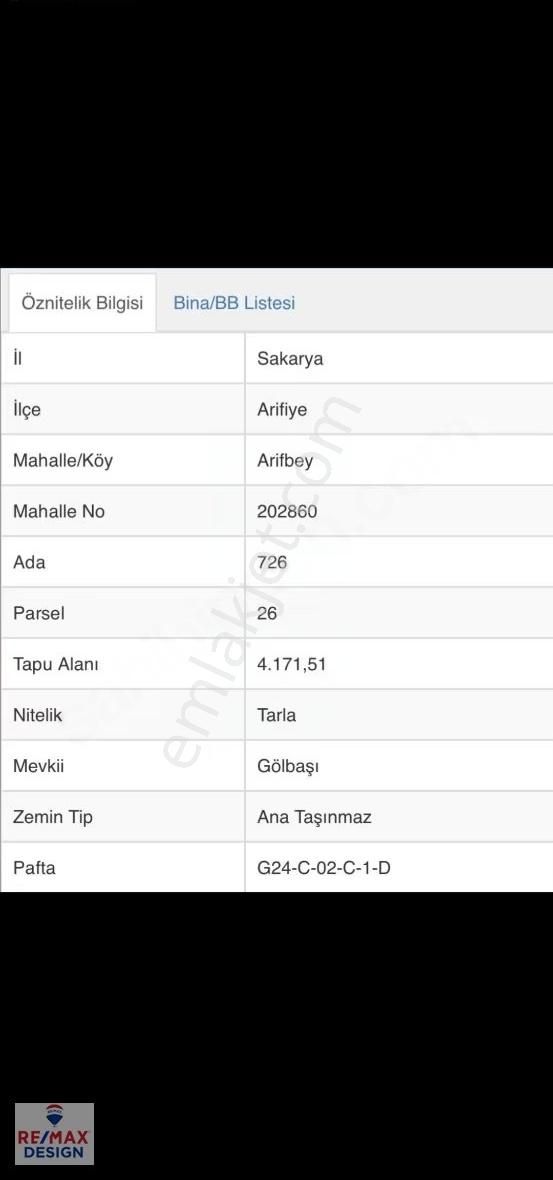 R E / M A X D E S I G N Sapanca Gölüne Yakın Kiralık Tarla - Görsel 2