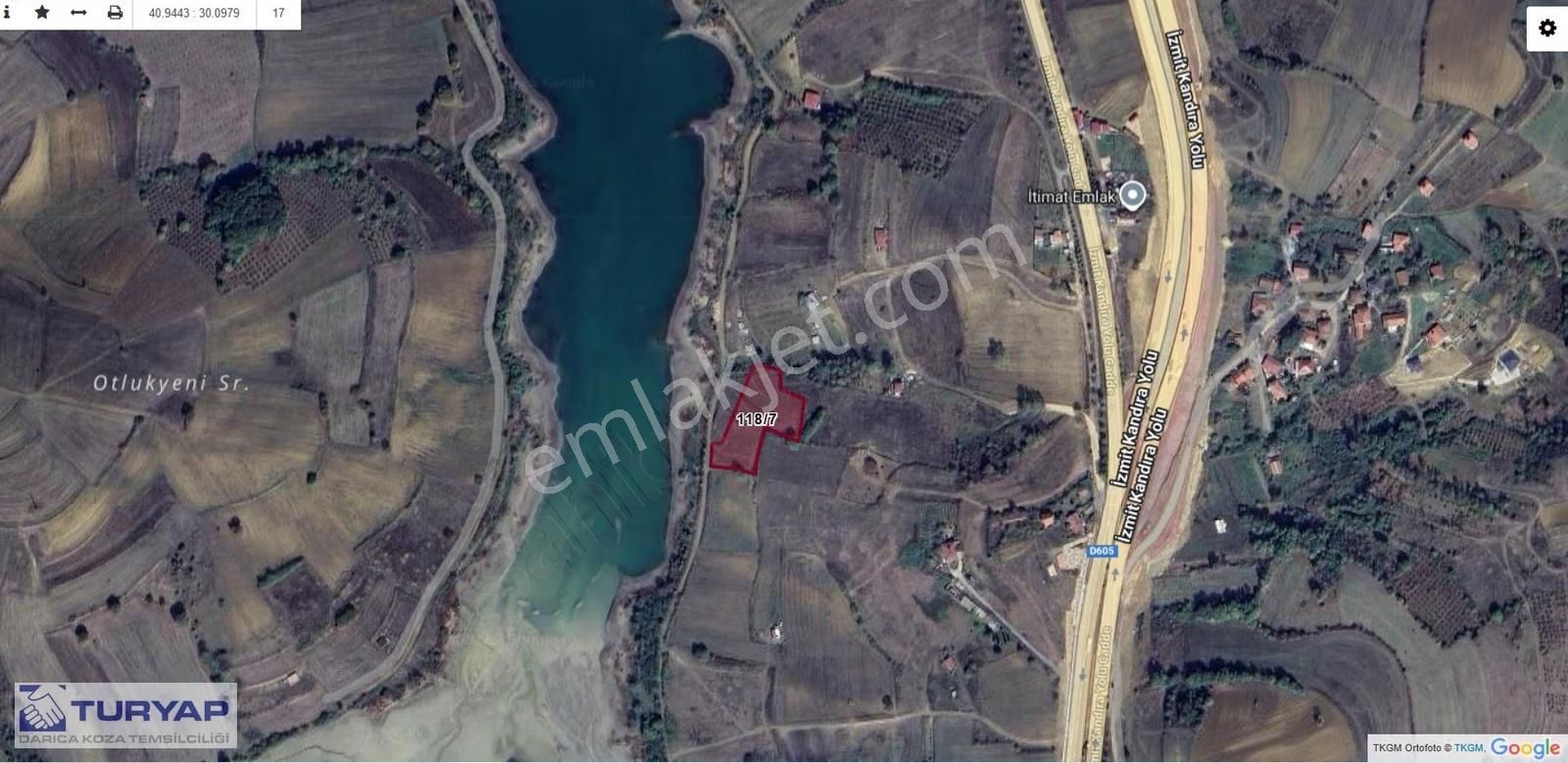 Turyap Koza'dan Kandırada Satılık Tarla 3.351 M2 - Görsel 4