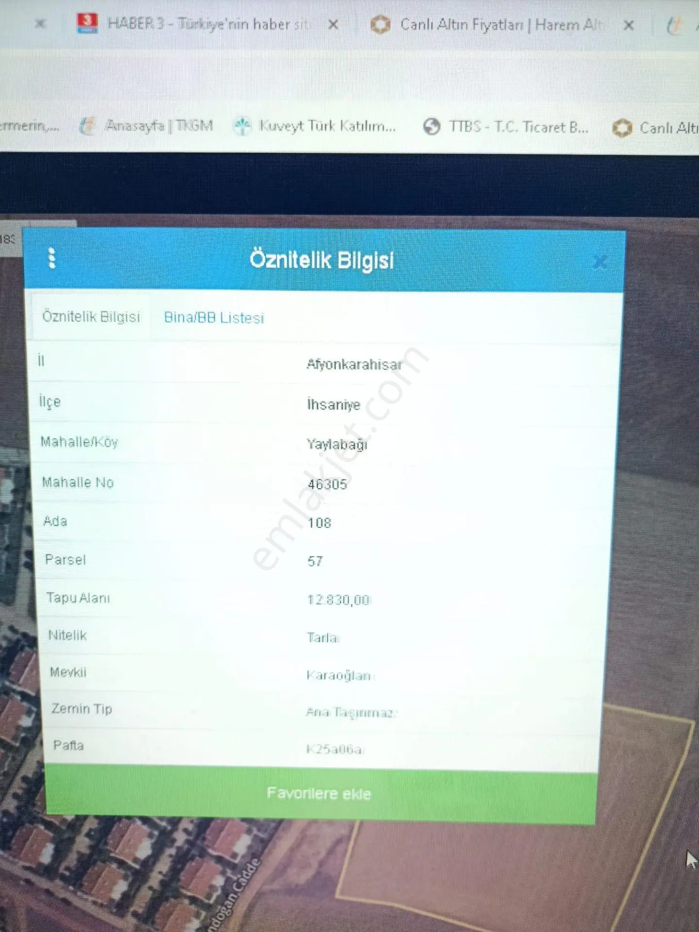 Gazlıgöl Yaylabağı Turistik Alanda Villalık Arsa - Görsel 2