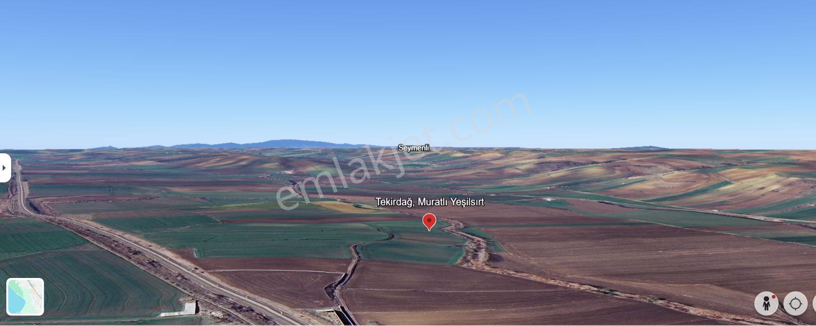 Tekirdağ Muratlı Yeşilsırt Mah. 1.650 M² Köye Yakın Müstakil Tarla - Görsel 23