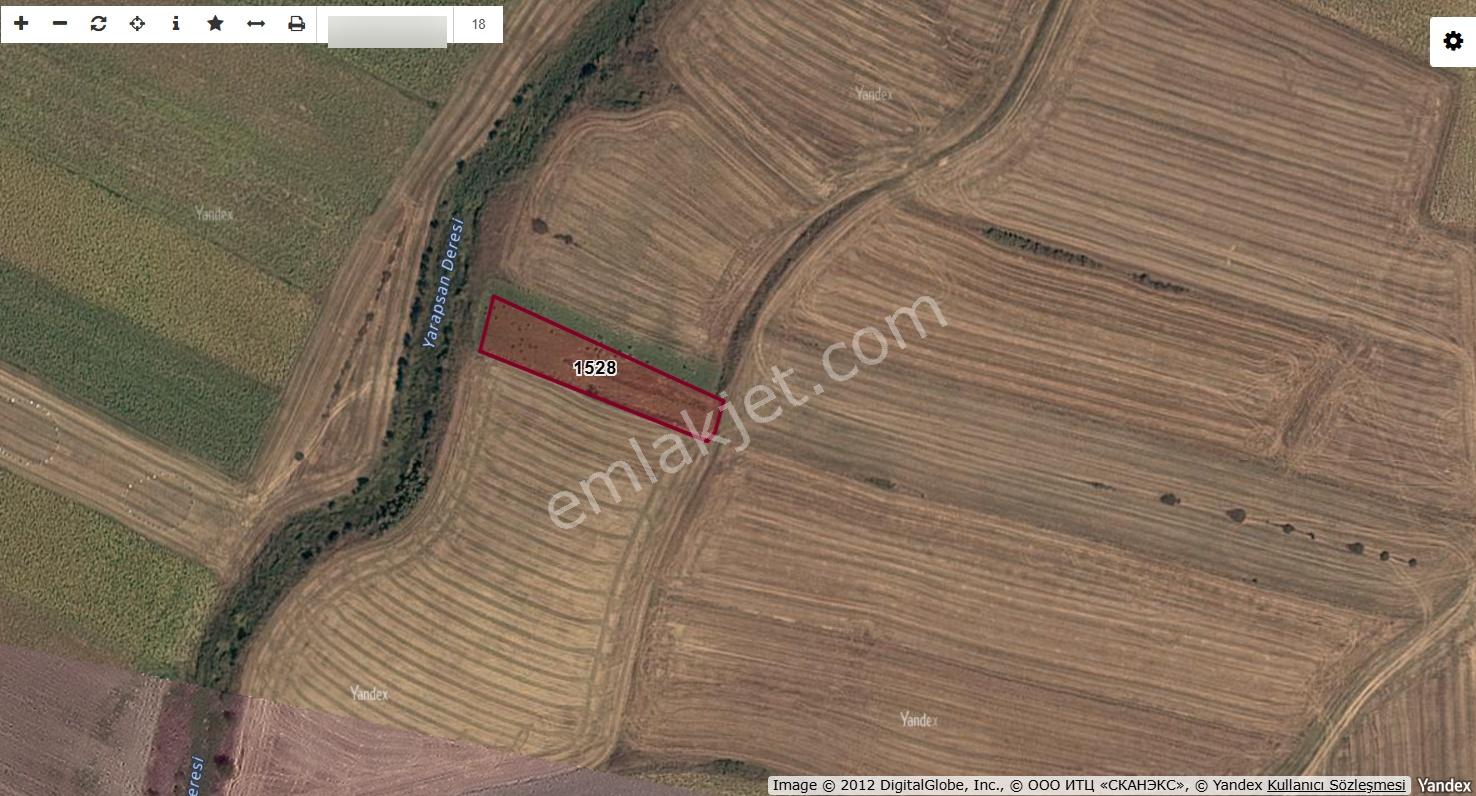 Tekirdağ Muratlı Yeşilsırt Mah. 1.650 M² Köye Yakın Müstakil Tarla - Görsel 17