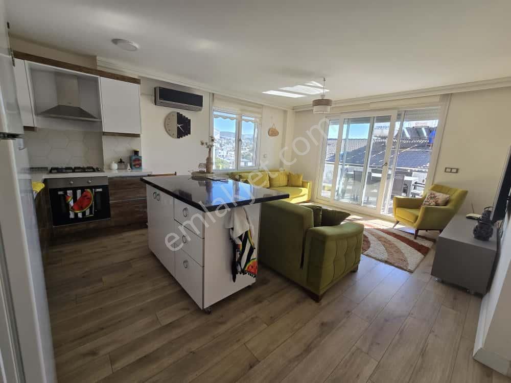 Akbük Deniz Manzaralı - Bahçe Kullanım Alanlı 3+1 Dubleks - Görsel 4