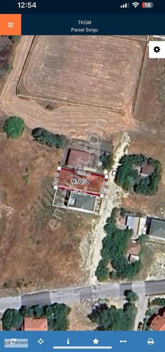 ꧁inforyap꧂ Satılık Şehir Merkezinde İmarlı 263 M2 Tek Tapu Arsa