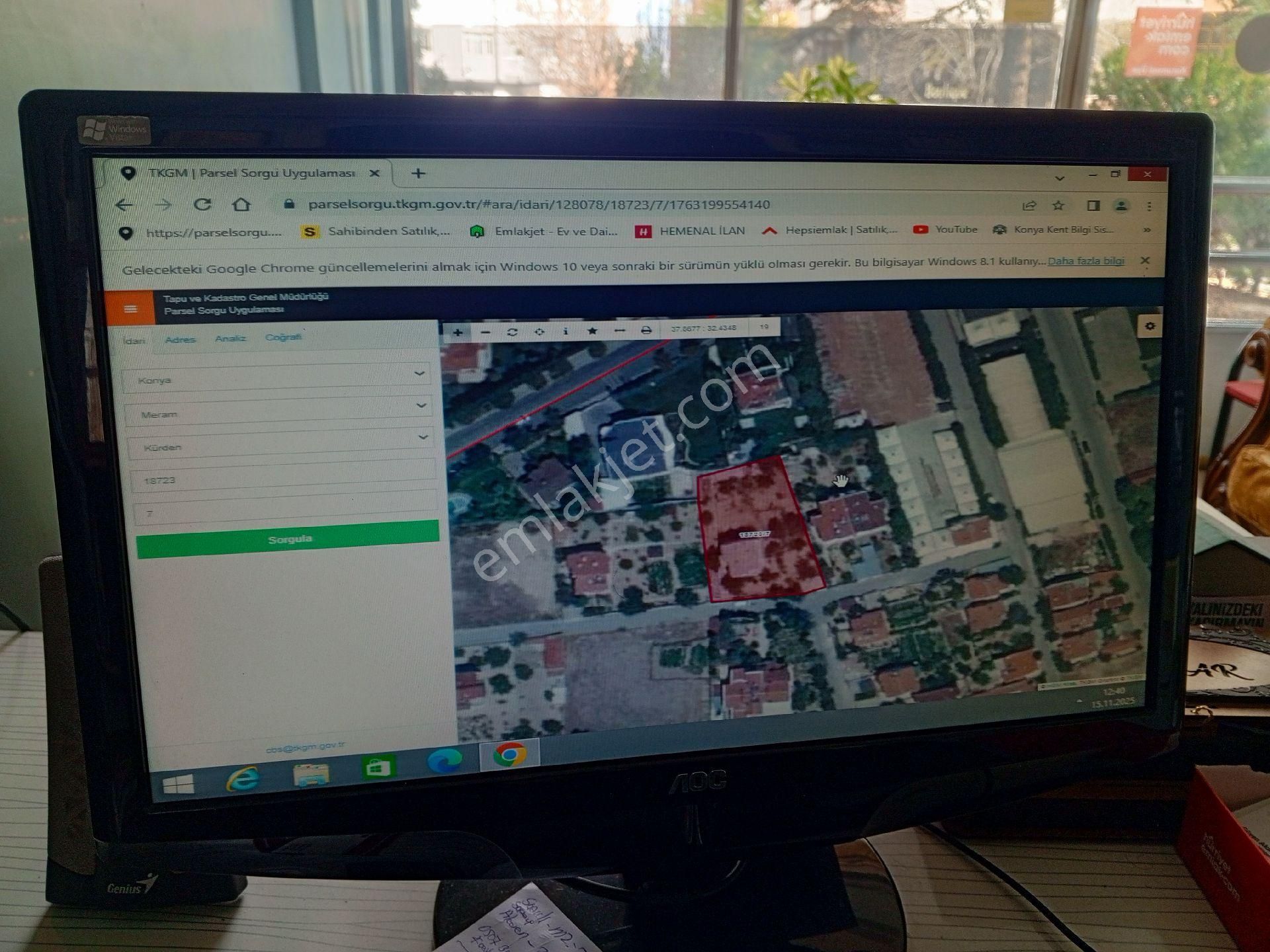 Konya Meram Yak Mah. 1600 M2 3.5 Katlı Satılık Müstakl - Görsel 2