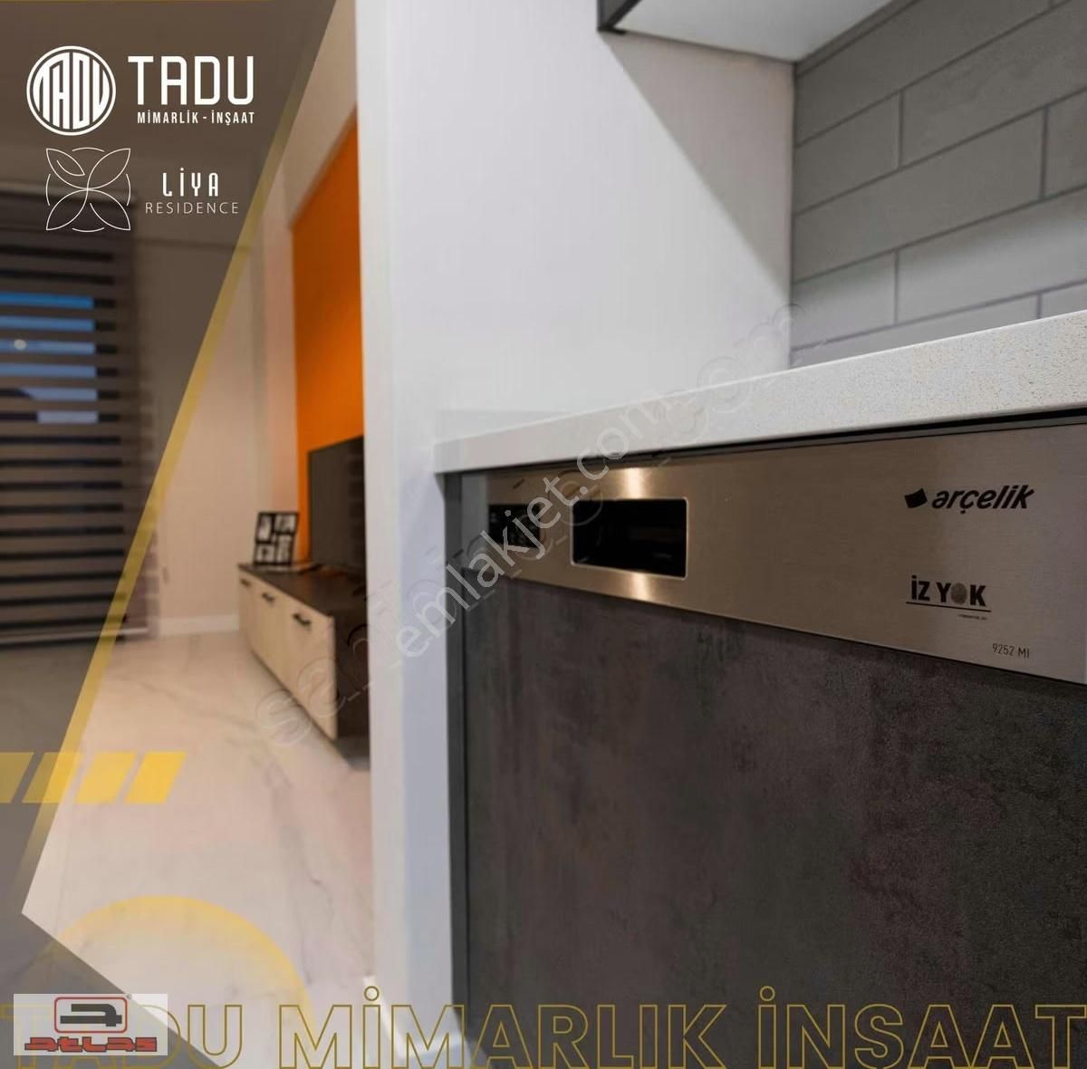 Atlas'tan Yeşilova Liya Residence Projesinde 1+1 Eşyalı Daire - Görsel 31