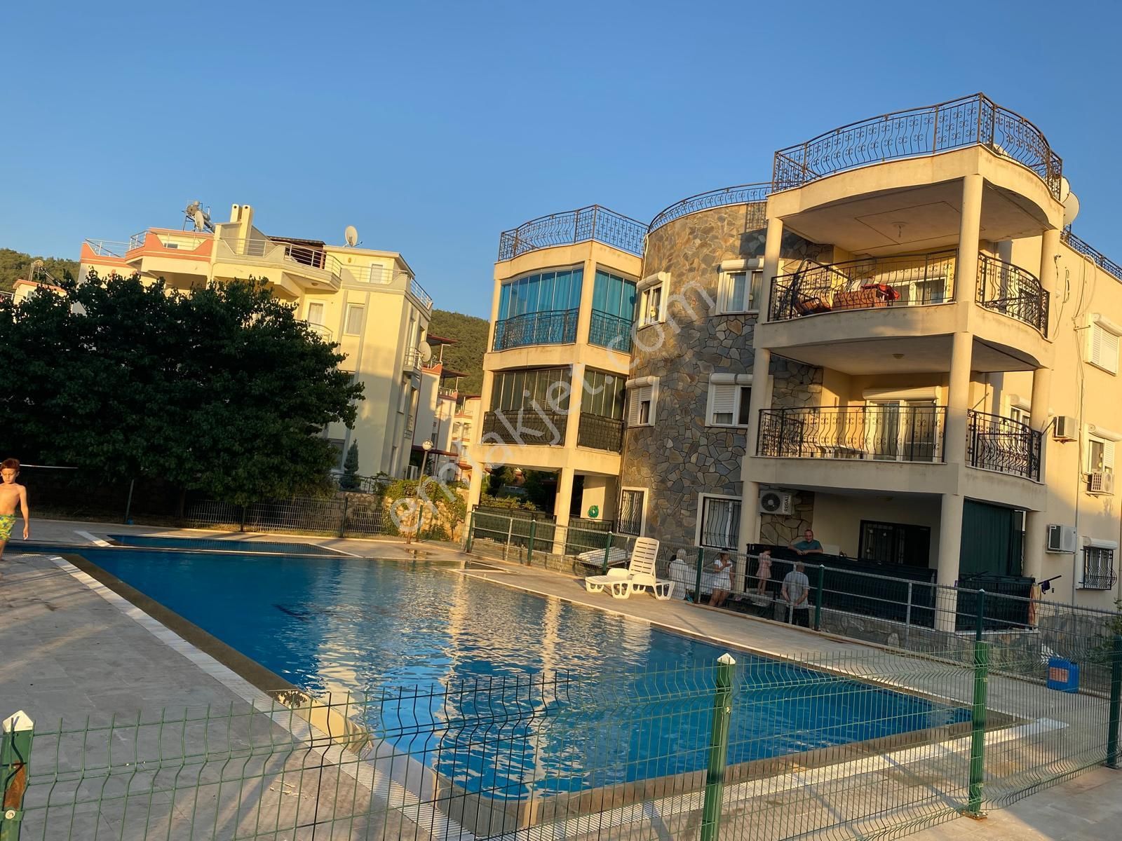 Aydın Akbük'te Satılık Havuzlu Site İçerisinde Full Deniz Manzaralı Terasa Sahip 4+1 Eşyalı Daire - Görsel 32