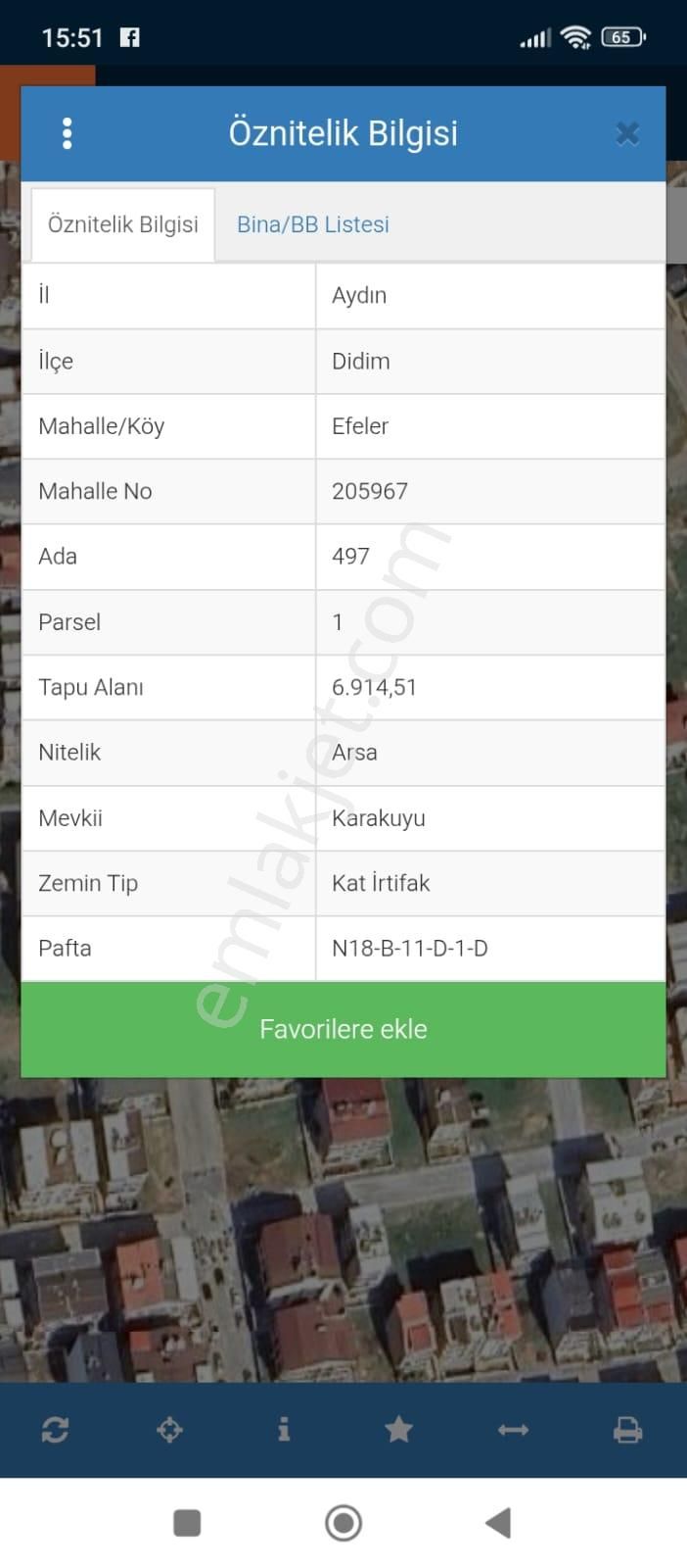 Aydın Didim Efeler'de Satılık 220 M2 Müstakil Villa Kooperatif Arsası - Görsel 3
