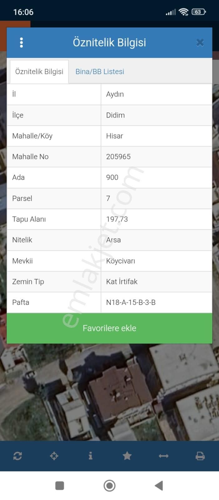 Aydın Didim Hisar'da Merkezde Anayol Yanında Satılık 198 M2 Villa İmarlı Arsa - Görsel 2