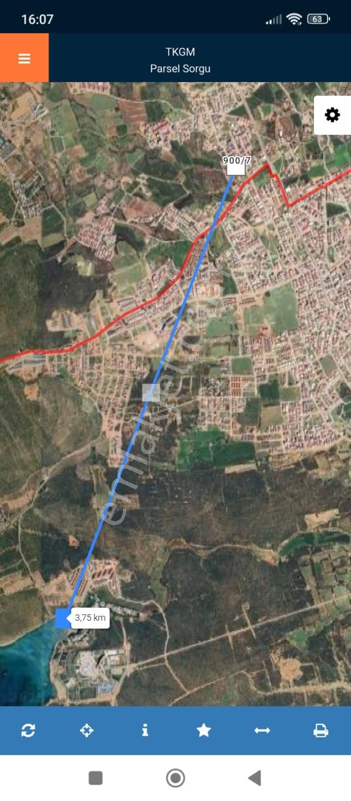 Aydın Didim Hisar'da Merkezde Anayol Yanında Satılık 198 M2 Villa İmarlı Arsa - Görsel 3