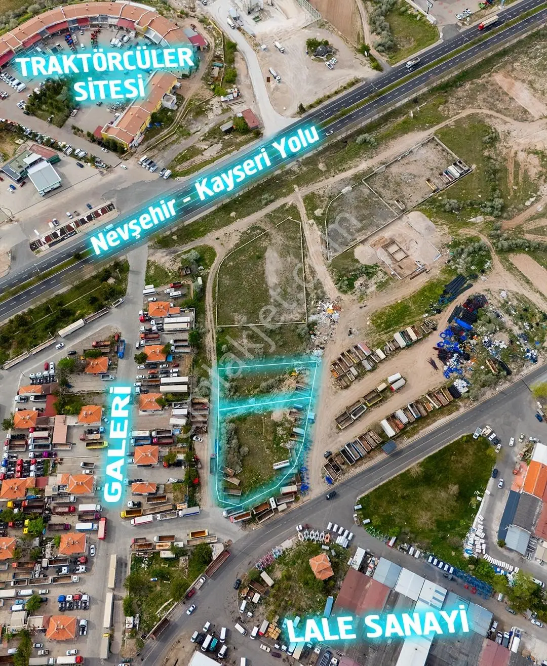 Şanlıbaba Emlaktan Sanayi Bölgesinde Satılık Ticari İmarlı Arsa - Görsel 4