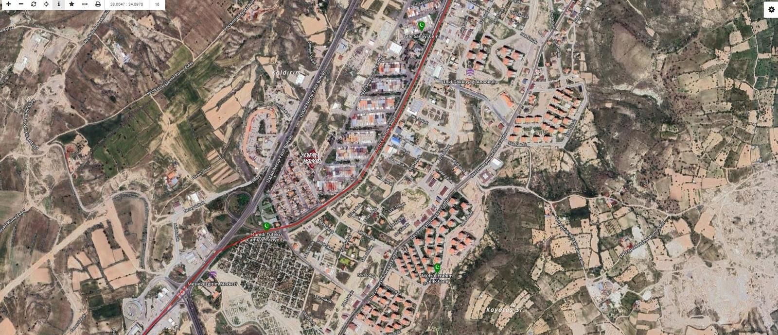 Şanlıbaba Emlaktan Sanayi Bölgesinde Satılık Ticari İmarlı Arsa - Görsel 9