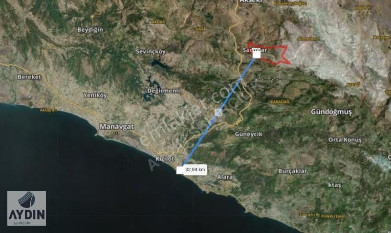 Aydın Satıyordan Antalya Konya Yoluna Yakın Sadıklar Mh Bağ - Görsel 7