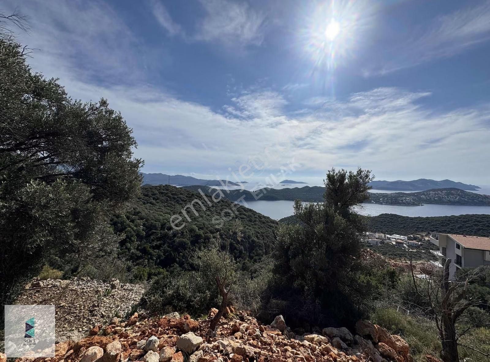 Soft Emlaktan Kaş Gökseki'de 2350m2 Deniz Manzaralı Parsel - Görsel 2