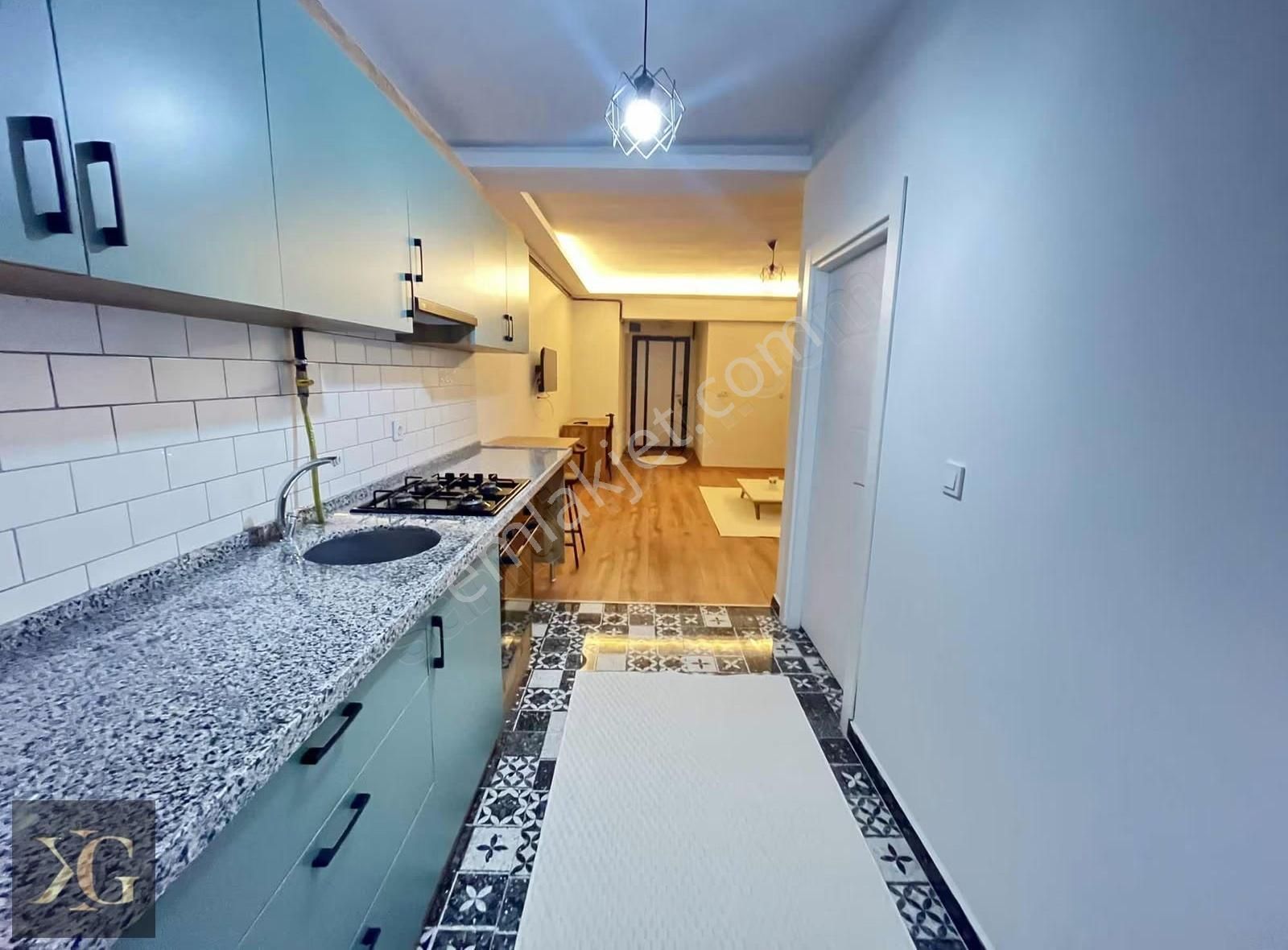Pruva'dan 1+1 Sıfır Bina'da Sıfır Eşyalı Geniş M2 Kiralık Daire - Görsel 9