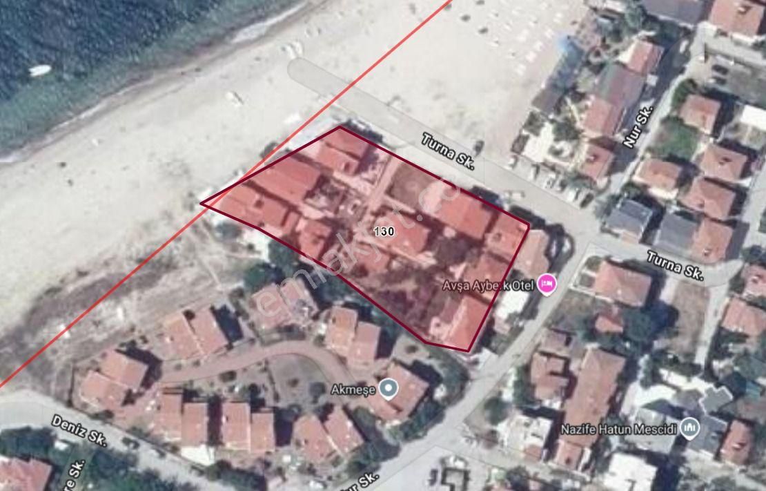 Boğa Gm Avşa'da Denize Sıfır Sitede 7/148 Satılık Arsa Payı Hissesi