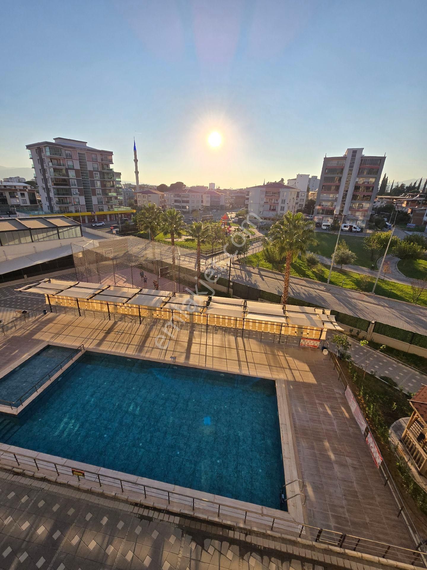 Nazilli Devlet Hastanesine Çok Yakın, Yüzme Havuzlu, Tenis Kortlu, Site İçinde. - Görsel 31