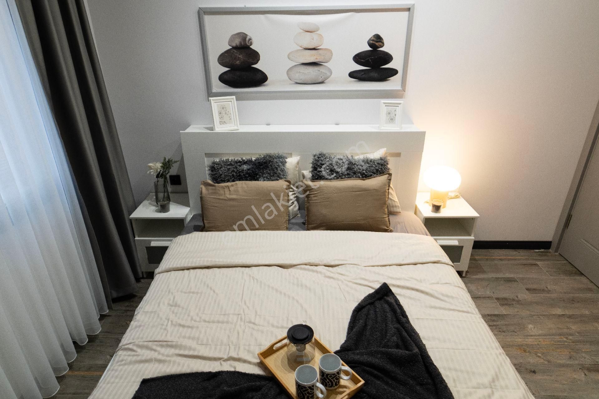 Değirmendere Mevkiinde Doğalgazlı Asansörlü Otoparklı Yüzme Havuzlu Sitede 1+1 60m2 Daireler - Görsel 6