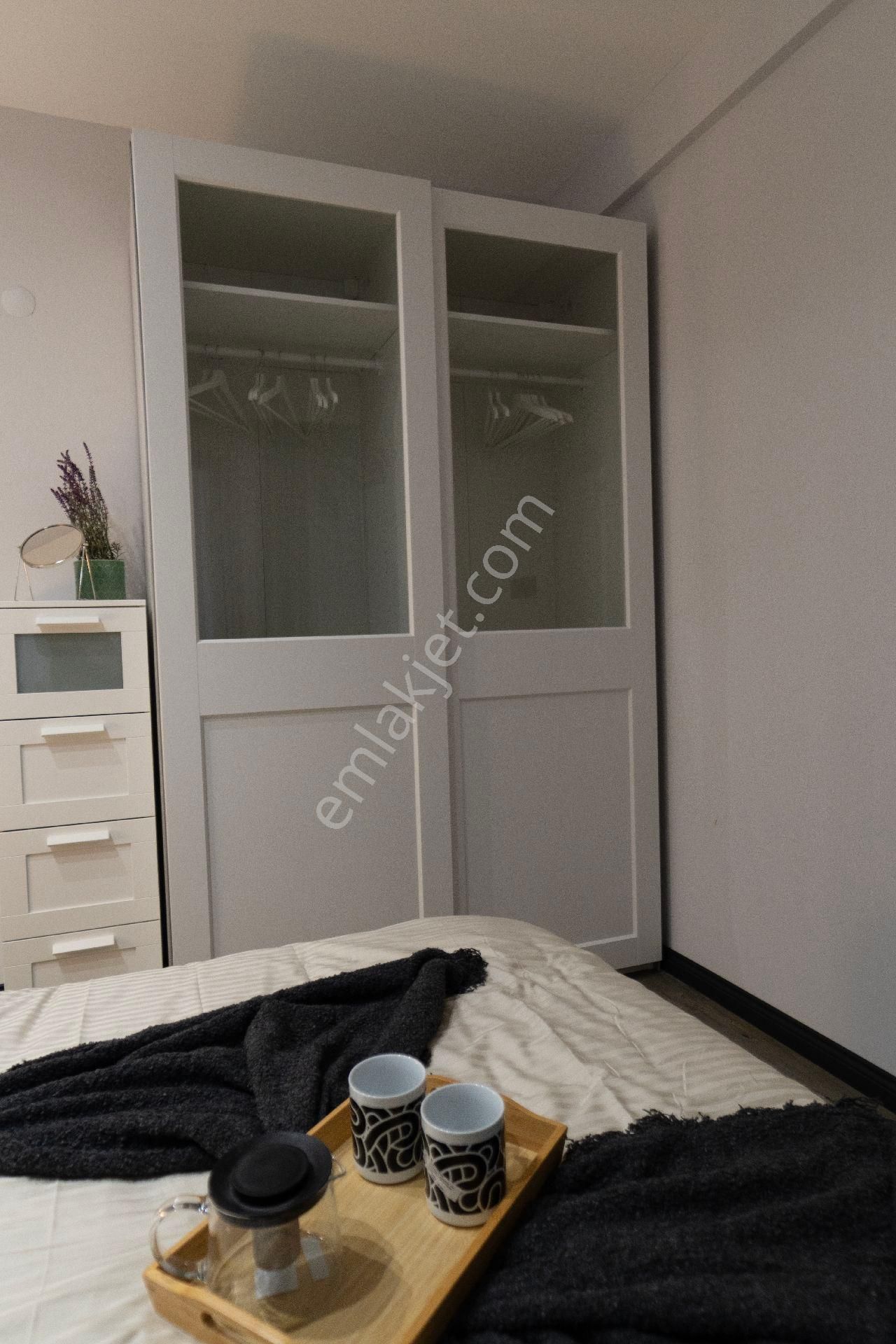 Değirmendere Mevkiinde Doğalgazlı Asansörlü Otoparklı Yüzme Havuzlu Sitede 1+1 60m2 Daireler - Görsel 9