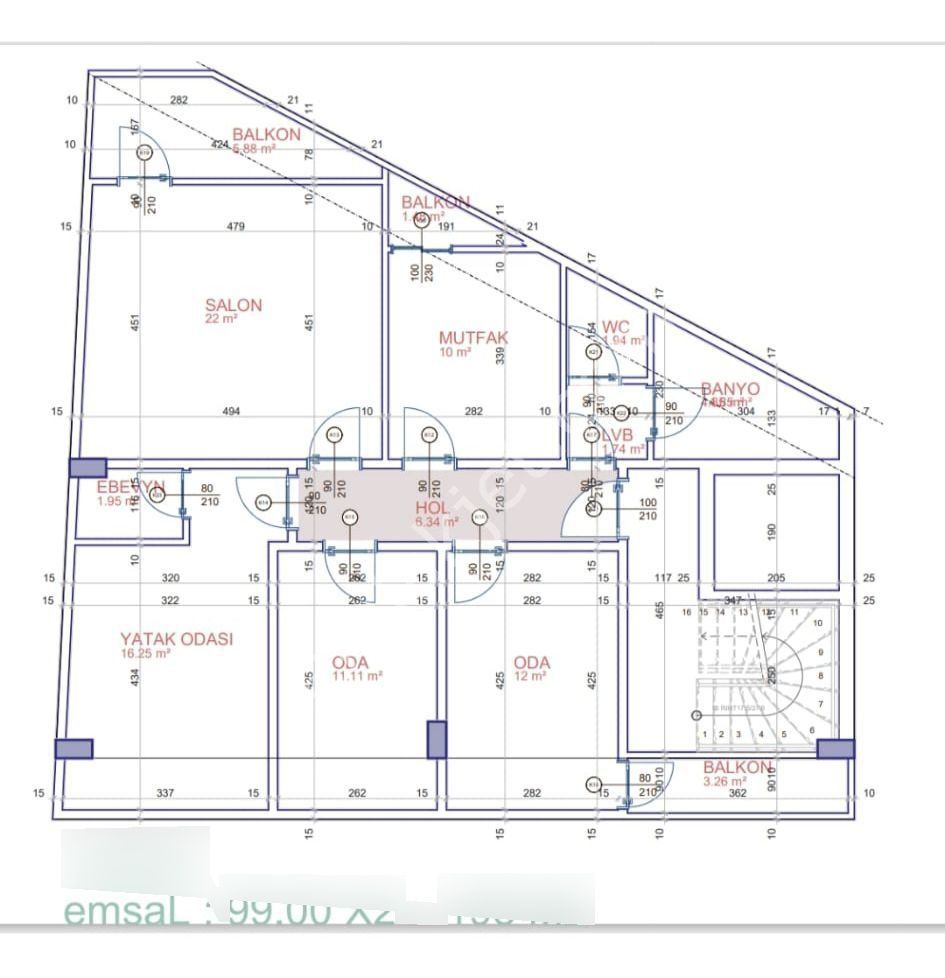 Boyabat Karacaören Ticari +konut Satılık 335 M² Arsa - Görsel 3