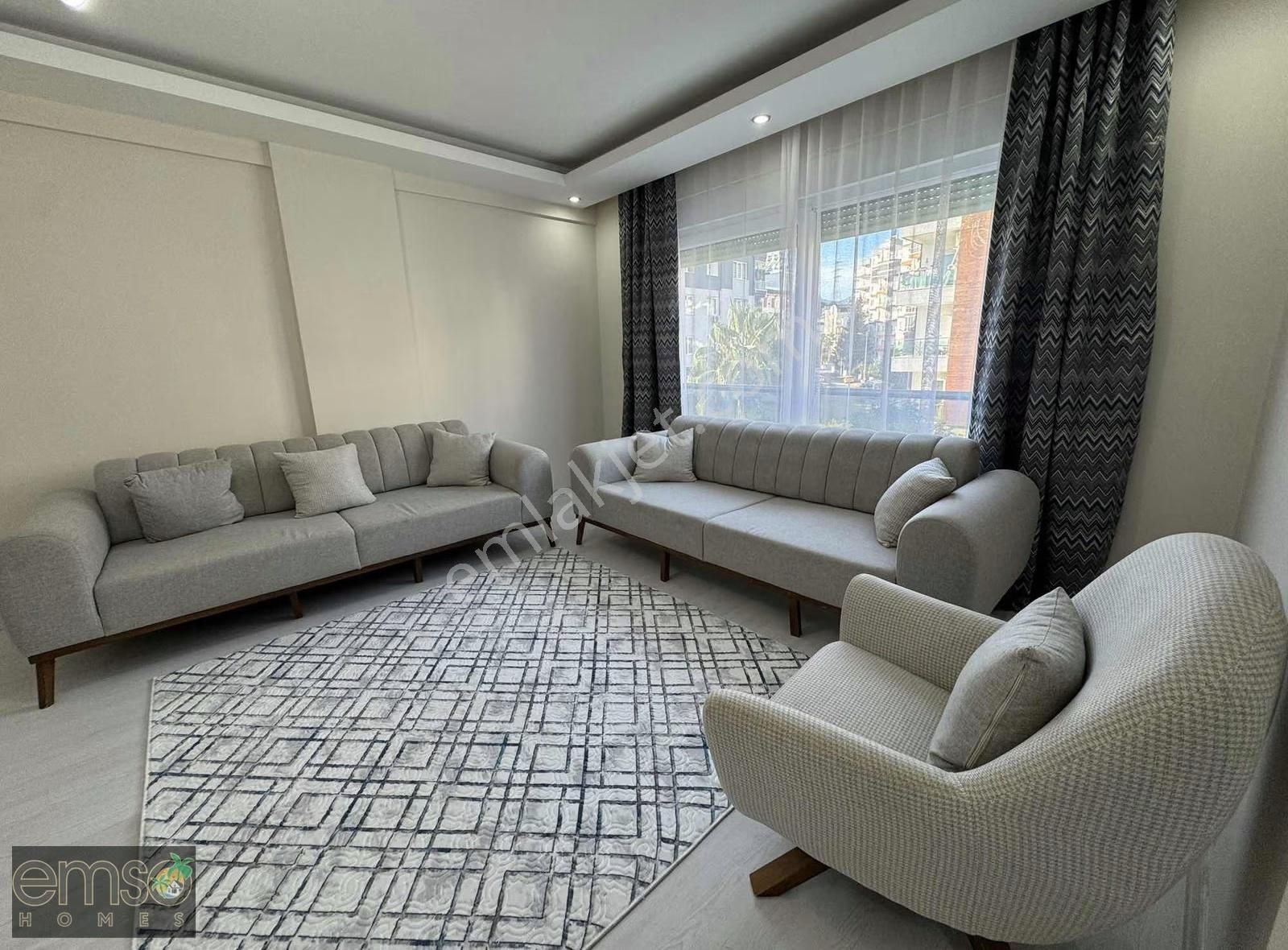 Antalya Konyaaltı Hurma'da Kiralık 2+1 Sıfır Eşyalı - Görsel 19