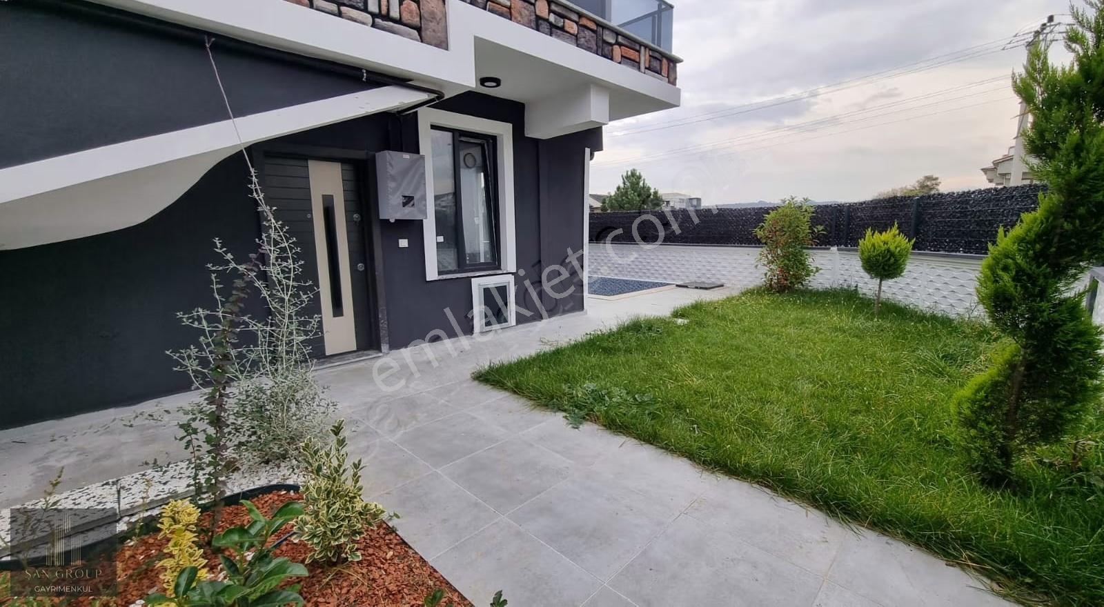 Şan Group'tan Saunalı 60m2 Müstakil Bahçeli Lüx Köşe Villa !