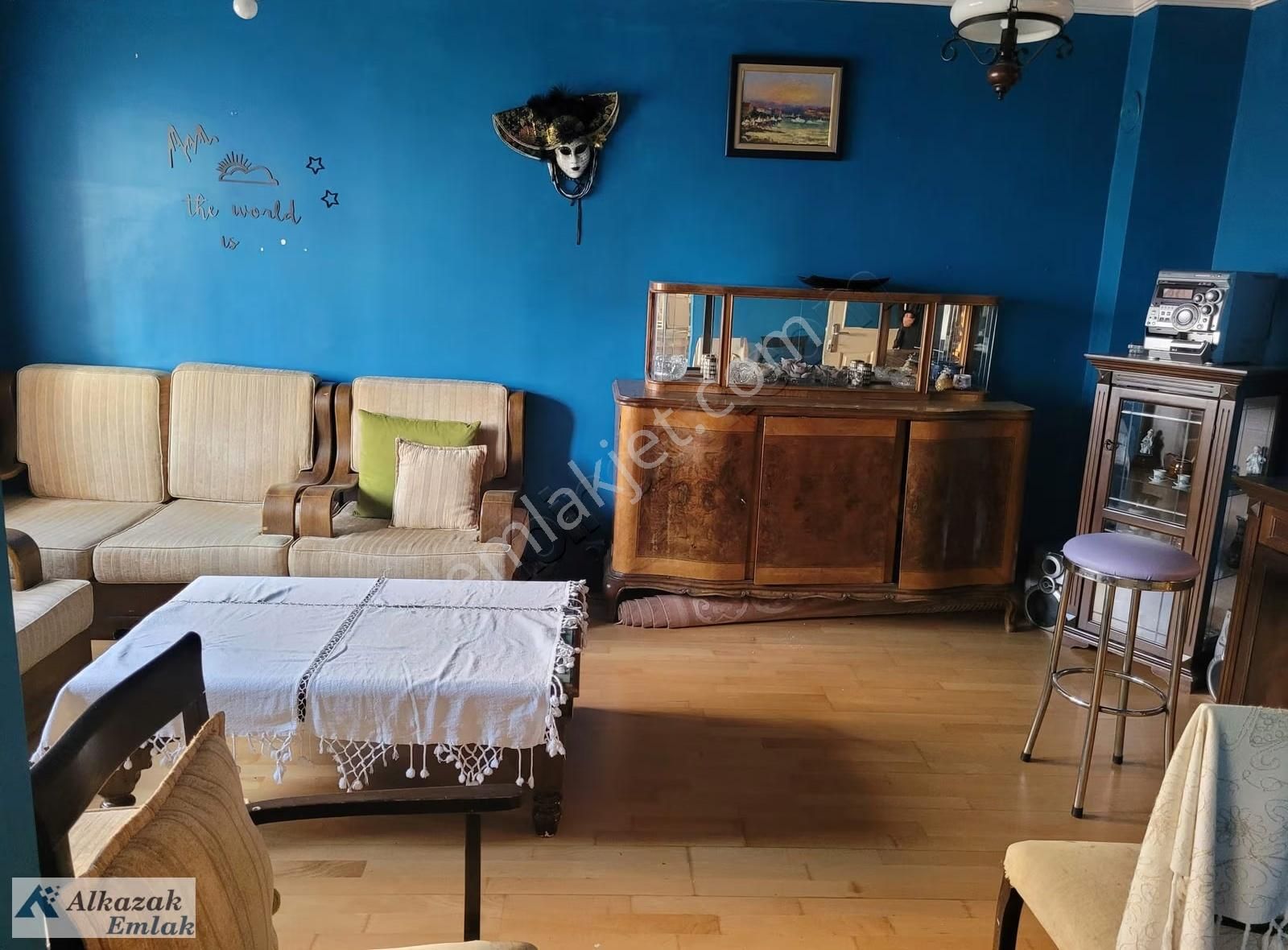 Turkuaz Merkezi Konum Güzel Eşyalı Kiralık 2+1 Daire - Görsel 2