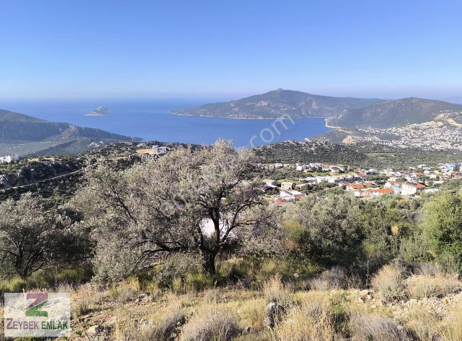 Kaş Kalkan'da Muhteşem Panoramik Deniz Manzaralı Satılık Tarla! - Görsel 18