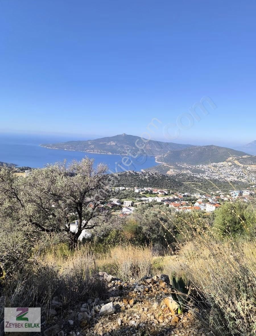 Kaş Kalkan'da Muhteşem Panoramik Deniz Manzaralı Satılık Tarla! - Görsel 4