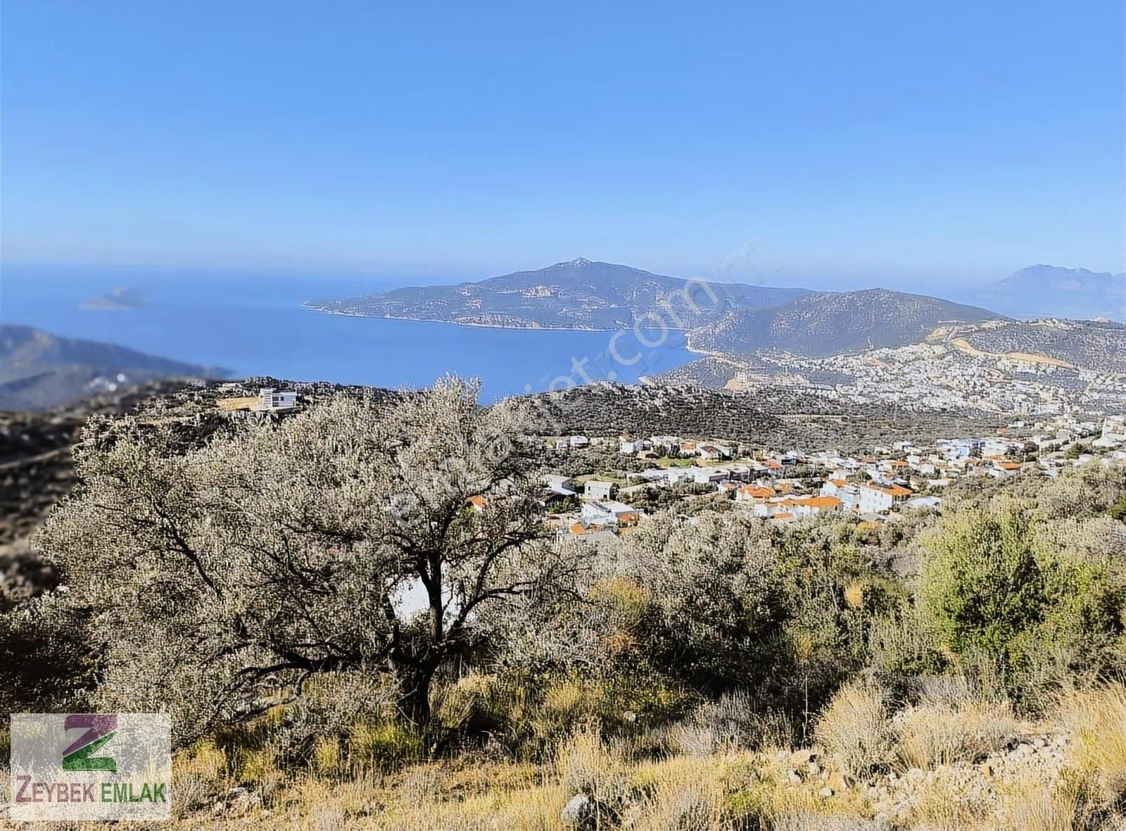 Kaş Kalkan'da Muhteşem Panoramik Deniz Manzaralı Satılık Tarla! - Görsel 19
