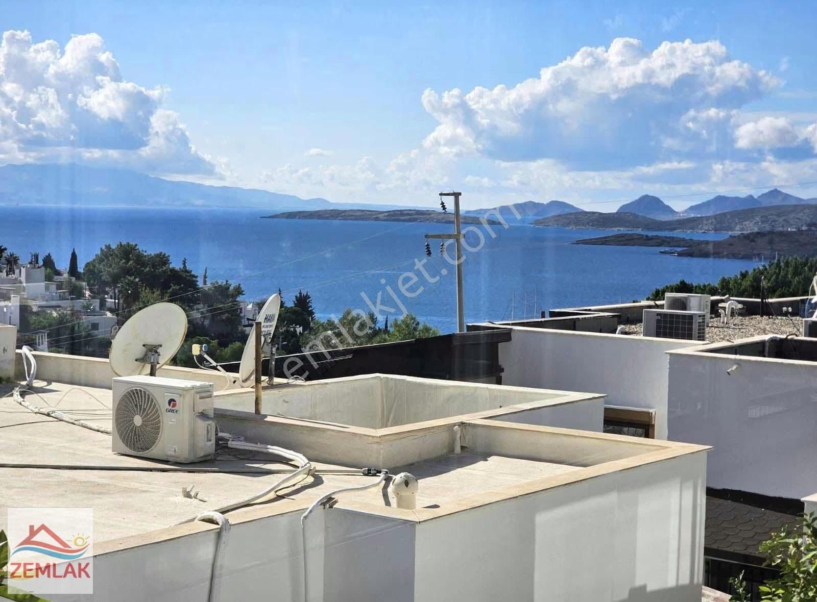 Bodrum Kumbahçe'de Deniz Manzaralı 3+ 1 Dubleks - Görsel 22